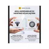 Realmi Techlife Araç İçi Telefon Tutucu + Telefon Arkası Yüzük Tutucu