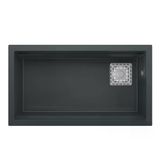 Realstone Almila Granit Evye 755X425 Mm Fonksiyonel Mutfak Evyesi - Antrasit