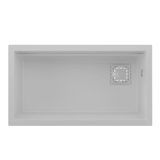 Realstone Almila Granit Evye 755X425 Mm Fonksiyonel Mutfak Evyesi - Beyaz