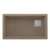 Realstone Almila Granit Evye 755X425 Mm Fonksiyonel Mutfak Evyesi - Cappuccino