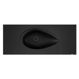 Realstone Avokado Granit Banyo Lavabosu 105X50 Cm |120X50 Siyah Modern Lavabo
