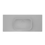 Realstone Beyaz Pure 1000X500 Etajerli Granit Lavabo