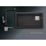 Realstone Black Pearl Almila 755X425 Mm Granit Evye & Vesta Batarya Seti