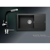 Realstone Black Pearl Assos 76 Xl P010 760X435 Mm Granit Evye & Sümela Batarya Seti