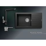 Realstone Black Pearl Assos 76 Xl P010 760X435 Mm Granit Evye & Vesta Batarya Seti