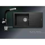 Realstone Black Pearl Assos 86 Xl P011 860X435 Mm Granit Evye & Sümela Batarya Seti