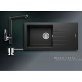 Realstone Black Pearl Assos 86 Xl P011 860X435 Mm Granit Evye & Vesta Batarya Seti