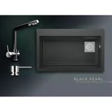 Realstone Black Pearl Likya 755X470 Mm Granit Evye & Abant Batarya Seti