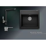 Realstone Black Pearl Olympos 56 K004 560X530 Mm Granit Evye & Vesta Batarya Seti