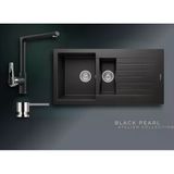 Realstone Black Pearl Troya 100 P005 1000X500 Mm Granit Evye & Vesta Batarya Seti