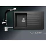 Realstone Black Pearl Troya 86 P004 860X500 Mm Granit Evye & Sümela Batarya Seti