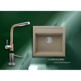 Realstone Cappuccino Atelier Olympos 56 K004 560X530 Mm Granit Evye & Sümela Batarya Seti
