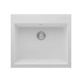 RealStone K002 Didyma 58 Beyaz Granit Eviye