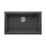 Realstone K003 Didyma 77 Granit Evye 770X530 Mm Tek Göz Mutfak Evyesi - Realstone K003 Didyma 77 Antrasit