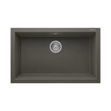 Realstone K003 Didyma 77 Granit Evye 770X530 Mm Tek Göz Mutfak Evyesi - Realstone K003 Didyma 77 Gri