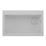Realstone Likya Granit Evye 755X470 Mm Fonksiyonel Mutfak Evyesi - Realstone Likya Beyaz