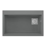 Realstone Likya Granit Evye 755X470 Mm Fonksiyonel Mutfak Evyesi - Realstone Likya Gri