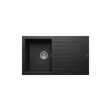 RealStone P004 TROYA 86 SİYAH GRANİT EVYE TEZGAHA SIFIR (860X500) & TEZGAH ÜSTÜ (840X480)