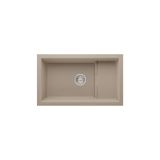 RealStone Patara P017 Granit Evye 770x460 mm Tek Göz Mutfak Evyesi - P017 Patara Cappicino