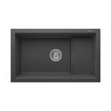 Realstone Patara P017 Granit Evye 770X460 Mm Tek Göz Mutfak Evyesi - Realstone P017 Patara Antrasit