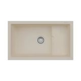 Realstone Patara P017 Granit Evye 770X460 Mm Tek Göz Mutfak Evyesi - Realstone P017 Patara Krem