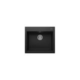 Realstone Real Stone K02 Dıdyma 60 Siyah Granit Eviye