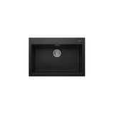 Realstone Real Stone K03 Dıdyma 77 Siyah Granit Eviye