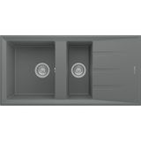 Realstone Salda 100 Granit Eviye Gri