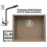 RealStone Steep 50 Cappuccino Granit Evye & Abant Cappuccino Uyumlu Batarya Seti