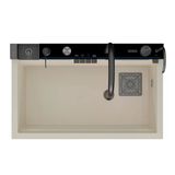 Realstone Viktoria Akıllı Granit Evye - Krem