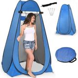 Realx Otomatik Kamp Duş ve Giyinme WC Çadırı 120x120x190 cm 2 Mevsim Su Geçirmez Polyester Taşıma Çantalı