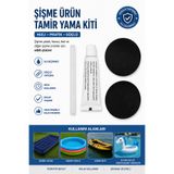 Realx Şişme Yatak Havuz Bot Tamir Yama Kiti Su Geçirmez Güçlü Yapıştırıcı Seti