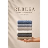 Rebeka Home Collection Mozaik Desenli Kısmi Kadife 6’lı Mutfak Havlusu Seti 30x50 cm Yumuşak Dokulu Kurulama Bezi