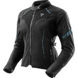Rebelhorn Jax Lady Kadın Motosiklet Montu - 2XL - Siyah - Mavi