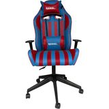 Rebelx Oyuncu Koltuğu Bordo-Mavi Renk Kumaş Kaplama Sabit Kolçaklı Konforlu Tasarım