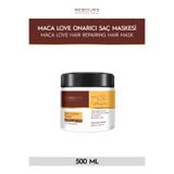 rebours professional Maca Love Kollajen Kolejen Saç Onarıcı Argan Keratin Onarıcı Saç Maskesi 500 ml