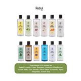 Rebul 250 ml Cam Kolonya 12’li Set | Sweet Lemon, Lime, Jasmine, Pine, Dark Spice, Aqua, Green Tea +5