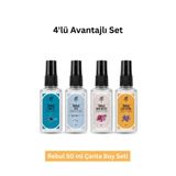 Rebul Aqua+Bouquet+Ice+lavanda Kolonya 50 Ml 4 adet