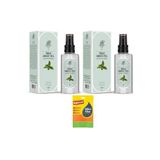 Rebul Green Tea Kolonya, 2x125ml Pet Şişe, Mikrofiber Bez Hediyeli