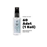 Rebul ICE Edc 50ml Spray Pet Şişe 60 Adet (1 koli) ICE Kokulu Kolonya