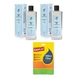 Rebul Ice Kolonya, 2 x 250ml, Koroplast Çok Amaçlı Mikrofiber Bez Hediyeli