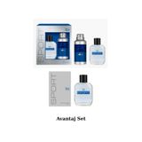Rebul Sport EDT Erkek Parfüm 100 ml (50+50ml) | Deodorant 150 ml Avantaj Set