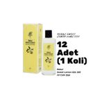 Rebul Sweet Lemon Edc 250ml Cam Şişeli Tatlı Limon Kokulu Kolonya 12 Adet (1 Koli)