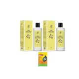 Rebul Sweet Lemon Kolonya, 2x250ml, Koroplast Mikrofiber Bez Hediyeli