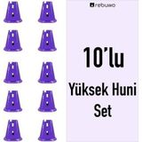 Rebuwo 10 Adet Yüksek Antrenman Huni Seti
