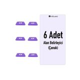 Rebuwo Alan Belirleyici 6 Adet Antrenman Çanağı