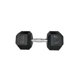 Rebuwo Hex Altıgen Kauçuk Kaplı Dambıl 17.5 kg 1 Adet