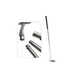 Rebuwo Kauçuk Saplı Golf Sopası Modüler Alüminyum Alaşımlı 86 cm Golf Putter