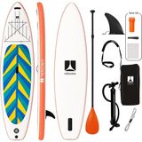 Rebuwo Maldivler Serisi Şişme Sup Board Turuncu Stand Up Paddle Board 320*82*15 cm