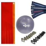 Rebuwo Per Yoga Mat 5mm Direnç Band Seti